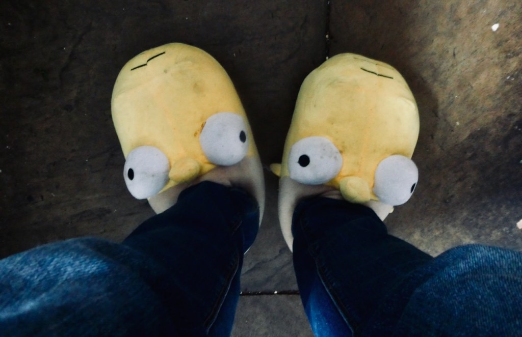Homer slippers, 16/10/25
