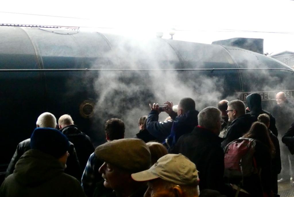 Gresley loco at York, 15/11/25