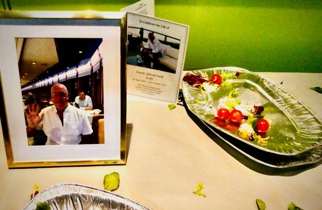 Swifty's funeral, 10/11/25