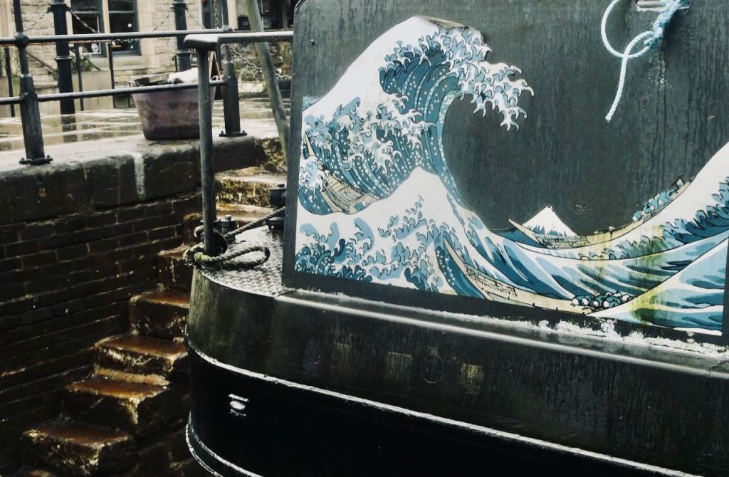 Barge in dry dock, 15/2/26