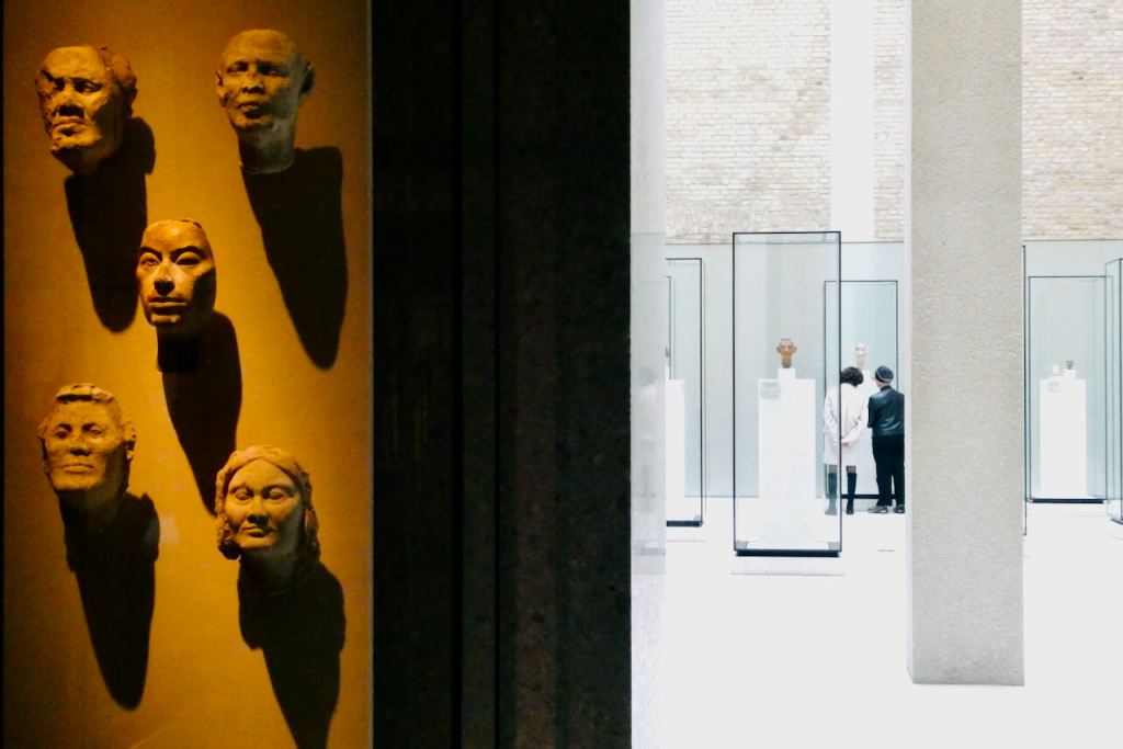 Neues Museum heads, 31/3/26