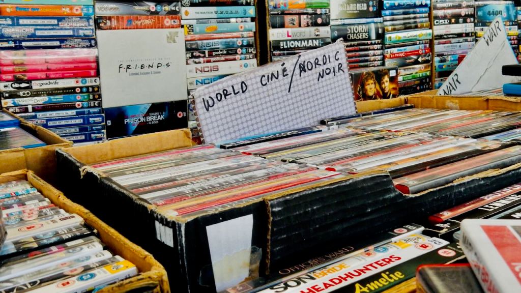 Friday DVD stall, 10/7/26