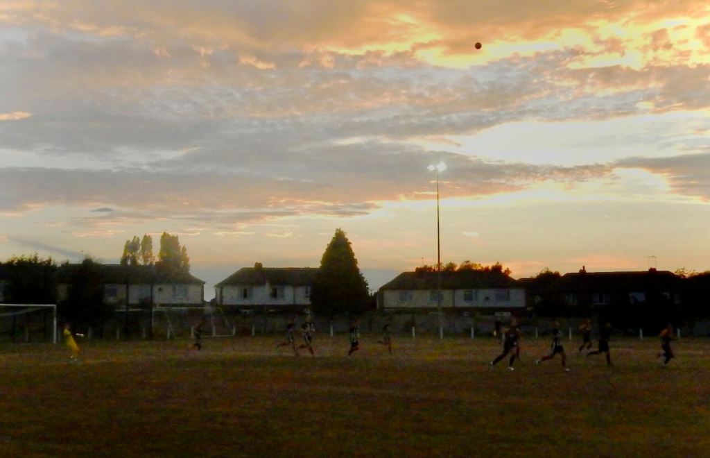 Sunset goal kick, 28/7/26
