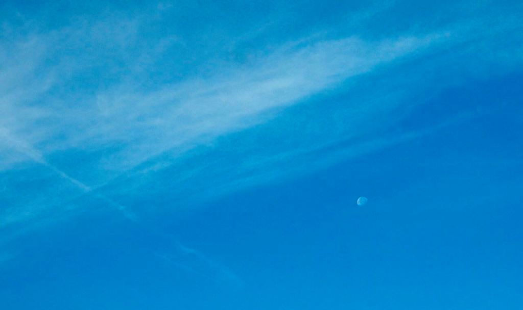Clouds and moon, 1/9/26
