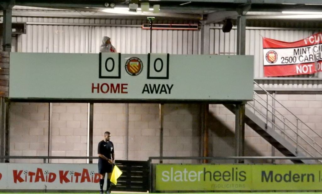 FCUM scoreboard, 13/10/26
